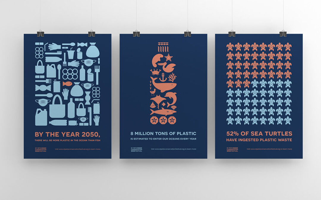 University of Southern Mississippi Conservation Festival Poster Set